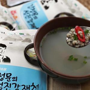 하동 재첩국 김정문 섬진강재첩 재첩 해장 음식 숙취해소 300g X 5, 11팩