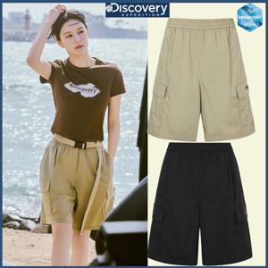 디스커버리 25S/S 가격인하 신상 여성 코튼 버뮤다 카고쇼츠/반바지 DWSP7D053