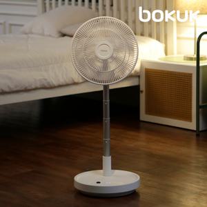 보국 접이식선풍기 무선 폴딩팬 BLDC 저소음 리모컨 써큘레이터 선풍기 퓨어화이트