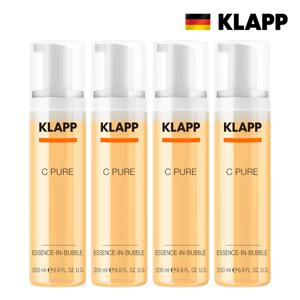 [클랍] C-PURE 에센스 인 버블(200ml) 4병