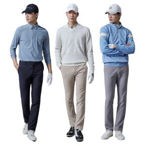 남성 면터치 슬림 팬츠 3종1택