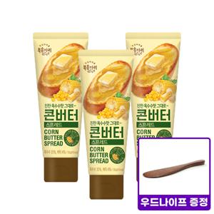 복음 바로 발라먹는 콘버터 스프레드 130g x3+우드나이프