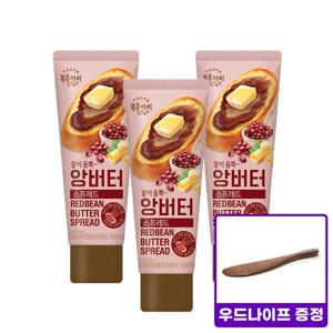 복음 바로 발라먹는 앙버터 스프레드 120g x3+우드나이프