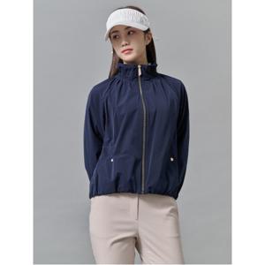 (BJ5239A03R)여성 안감 바람막이 점퍼 - 네이비