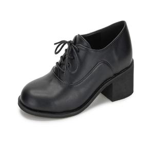 엘라 부티 옥스퍼드 로퍼 Black 4.5cm FLG1F1SC001