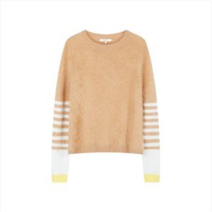by 오일릴리 25FW 캐시미어100 스트라이프 긴팔 니트