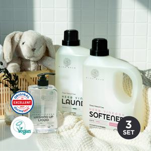 비건인증 유아 아기 신생아 세제 3종 (세탁+섬유+주방) 2.8Lx2+700ml