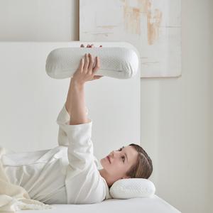 [1+1] 알러씰 텐셀 진드기차단 방수 땅콩 메모리폼 베개(낮은형) 44x22cm
