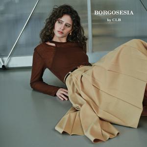 보르고세시아 25S/S 라비타 플리츠 스커트