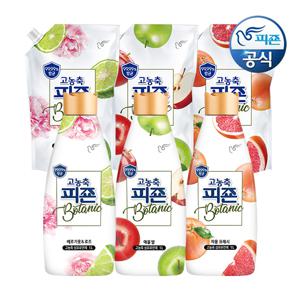 고농축 섬유유연제 보타닉 1L 용기 x 1개+1.6L 리필 x 2개