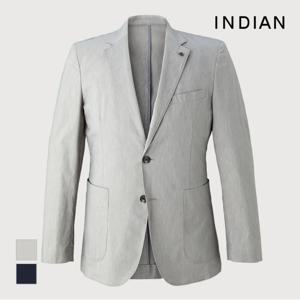 [INDIAN] 면혼방 셋업자켓_MIUFA3M3171