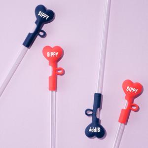 스트로우 캡 2p 세트 L