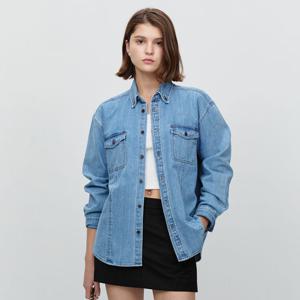 던스트 UNISEX CLASSIC DENIM SHIRT CLASSIC BLUE_UDSH5A101B2