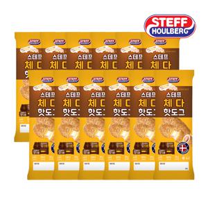 스테프 체다 치즈 핫도그 80g 12팩