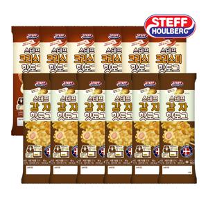 스테프 크리스피 핫도그 80g 6팩+감자 핫도그 90g 6팩