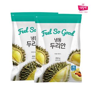 [생활앤] 냉동 몬통 손질두리안 450g x 2팩