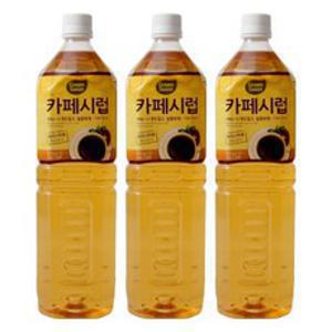 그린스위트 카페시럽, 1.5L, 3개