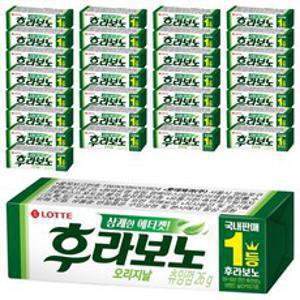 롯데웰푸드 후라보노 오리지날 9p, 26g, 36개