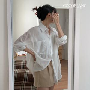 ((70%할인+15%쿠폰)) 코코블랑 여름 신상BEST/휴가룩/팬츠/자켓/블라우스/가디건/니트/티셔츠/빅사이즈 外