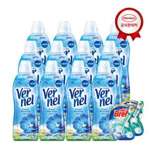 버넬 프레쉬모닝 0.9L x12개 고농축 섬유유연제