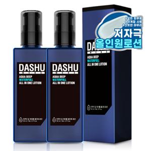 다슈 남성 아쿠아 딥 워터풀 올인원로션 153ml 2개