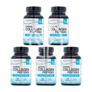 (오플닷컴) 5개 먹는 마린 콜라겐 저분자 펩타이드 2000 mg 120 캡슐 Neocell 빠른직구