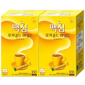 맥심 모카골드 커피믹스 100Tx2개: 당일발송 ~