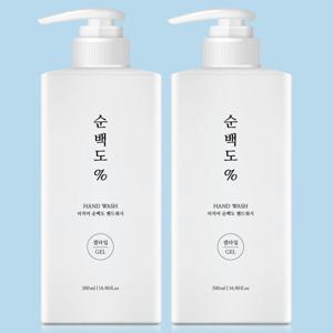 순백도 핸드워시 대용량 손세정제 물비누 500mlX2개