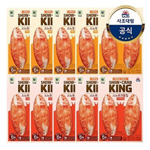 사조대림 대림냉장 스노우크랩킹 140g x10개 /오리지널/버터/게맛살