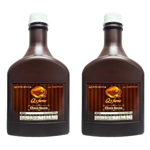 큐팜스 초콜렛 소스 2kg 2개세트