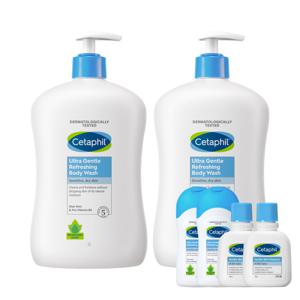 세타필 대용량 바디워시 산뜻한향 1000ml x 2개 + 증정품