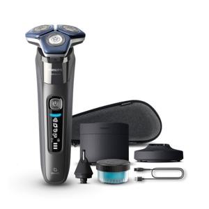 U클럽혜택가 17만원대) PHILIPS 필립스 SkinIQ 7000 시리즈 전기면도기 S7887/71 다크 크롬