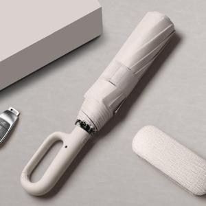 걸이형손잡이 3단자동우산 UV 자외선차단 암막 우양산 경량 양우산 OUB-10HK