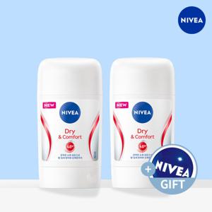 니베아 데오드란트 스틱 드라이 앤 콤포트 50ml X 2 (니베아 비치볼 증정)