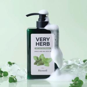 리코셀 베리허브 쿨링 탈모/비듬 완화 샴푸 500ml /저자극 두피 시트러스향 시원함