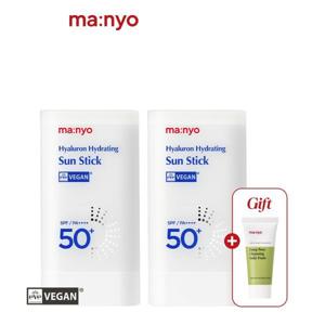 1+1 히알루론 하이드레이팅 선스틱 18g (+클렌징폼 20ml 증정)