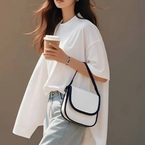 국내제작/ 탄탄한 미니 에코백 에티 반달 크로스백 토트백 숄더백 여성 데일리 여행 가방