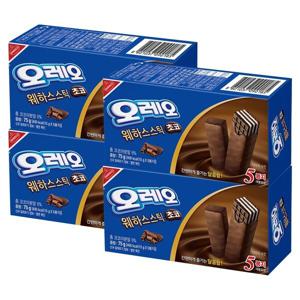동서 오레오 웨하스스틱 초코 75g x4개