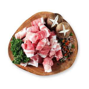국내산 돼지 뒷고기 특수부위 뒷고기대패  250g 냉동 캠핑음식