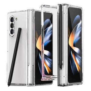 솔리스팅 갤럭시 Z폴드6 5 4 3 힌지풀보호 투명 펜수납 듀얼스핀가드 크리스탈 케이스