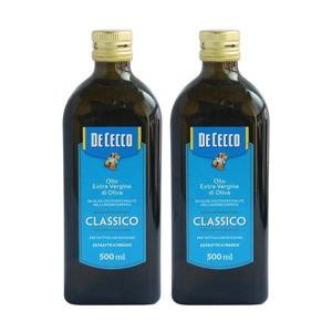 데체코 클래식 엑스트라 버진 올리브 오일 500ml x 2병세트