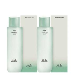 한율 어린쑥 수분진정 토너 150ml+150ml (2개) 저자극 피부진정 모공토너