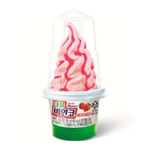 롯데 더블비얀코 딸기 185ml x 15개 아이스크림