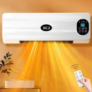 VCJ 독일기술 무타공 벽걸이 저전력 다용도 욕실온풍기 (리모컨/돼지코포함)