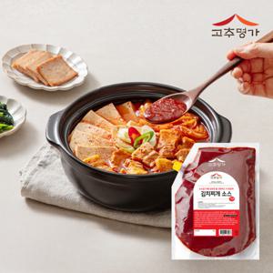 고추명가 김치찌개 소스 2kg 식당업소용소스 돼지고기 짜글이 김치찜 볶음밥 대용량 참치 꽁치