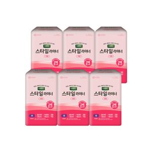 디펜드 스타일 라이너 무향 롱 28PX6팩