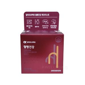 정관장 알파프로젝트 혈행건강 500mg x 60캡슐 (리뉴얼 제품)