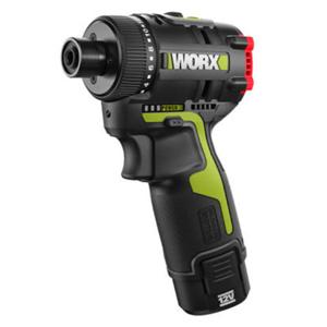 WORX 12V 충전 드릴 드라이버 WU129 배터리 2개