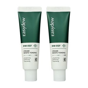이지듀 DW EGF 크림 화이트 토닝 50ml 2개세트 기미 재생크림