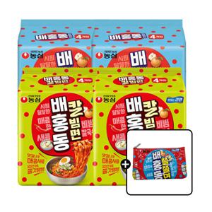 배홍동 비빔면 8입 + 배홍동 칼빔면 8입 (총 16봉)
